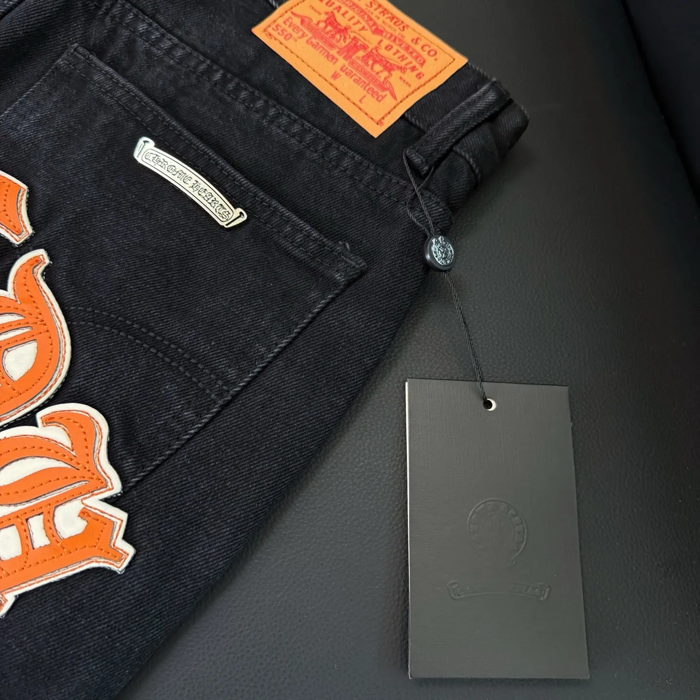 P280 Style Number: D288 Chrome Hearts Chrome Hearts Jeans Size# 28 30 32 34